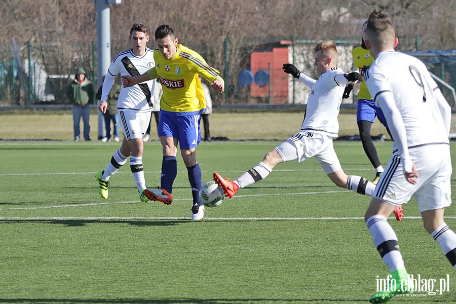 Olimpia Elblg - Legia Warszawa sparing, fot. 13