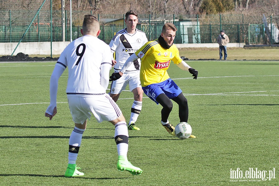 Olimpia Elblg - Legia Warszawa sparing, fot. 14