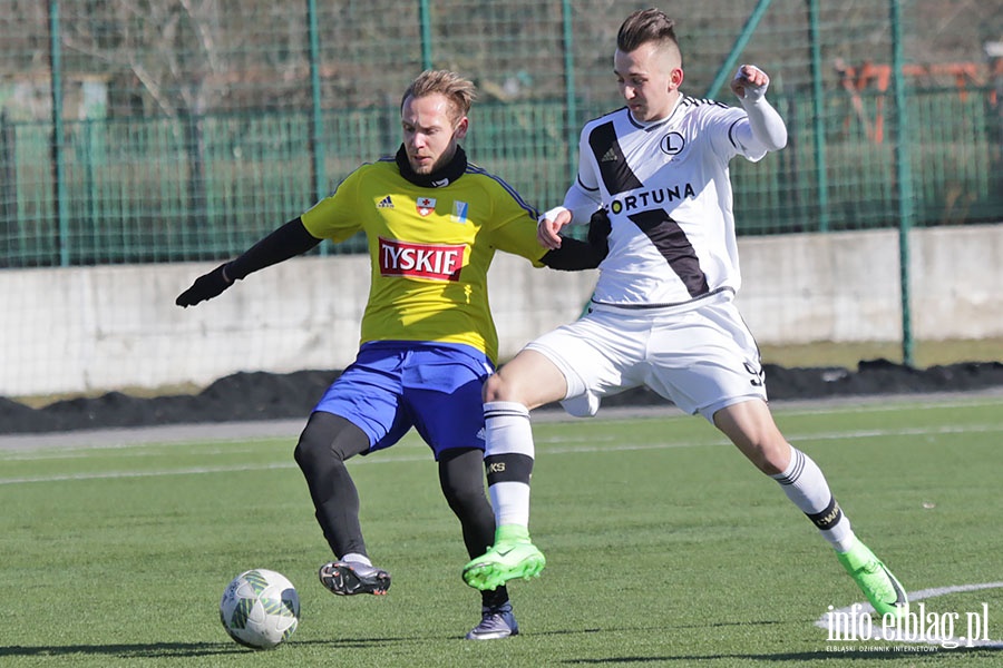 Olimpia Elblg - Legia Warszawa sparing, fot. 18