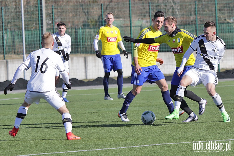 Olimpia Elblg - Legia Warszawa sparing, fot. 19