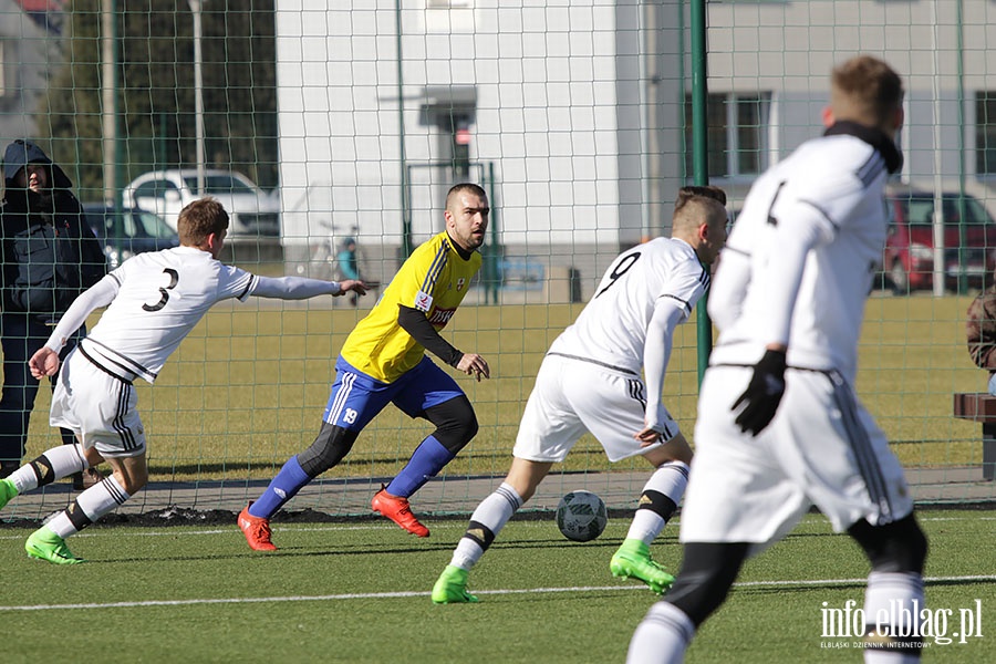 Olimpia Elblg - Legia Warszawa sparing, fot. 35