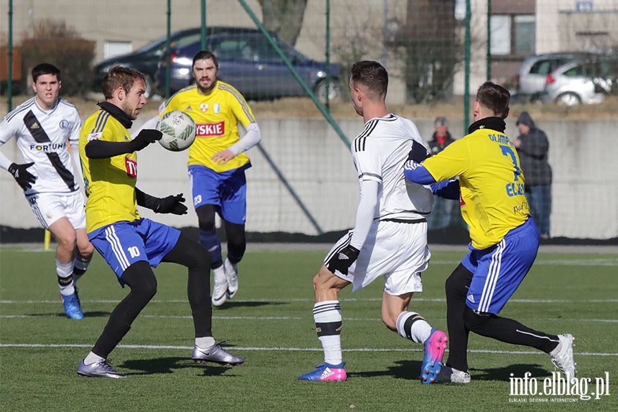 Olimpia Elblg - Legia Warszawa sparing, fot. 42