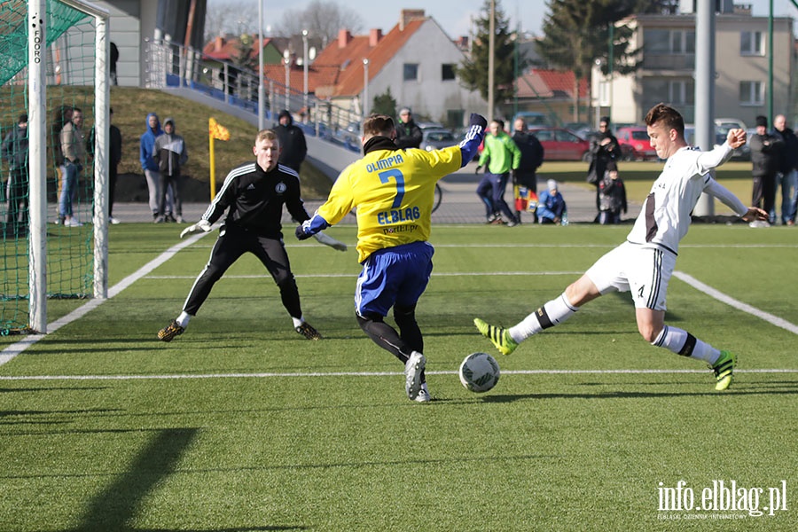 Olimpia Elblg - Legia Warszawa sparing, fot. 47