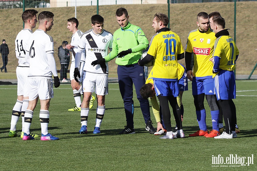 Olimpia Elblg - Legia Warszawa sparing, fot. 57