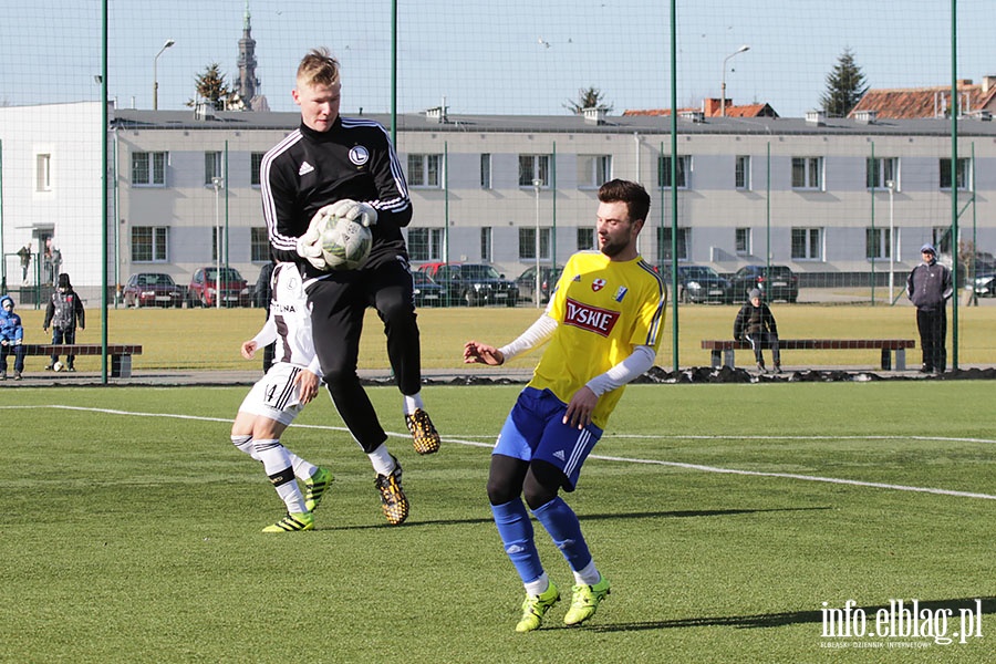 Olimpia Elblg - Legia Warszawa sparing, fot. 66