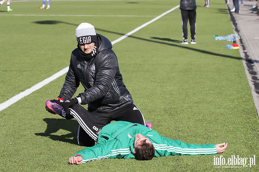 Olimpia Elblg - Legia Warszawa sparing, fot. 67