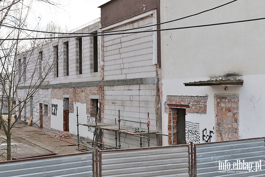 Przebudowa budynku klubowego Olimpii, fot. 9