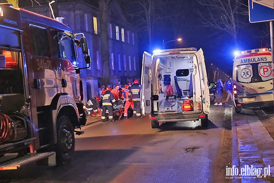 Wypadek na ulicy Komeskiego, fot. 1
