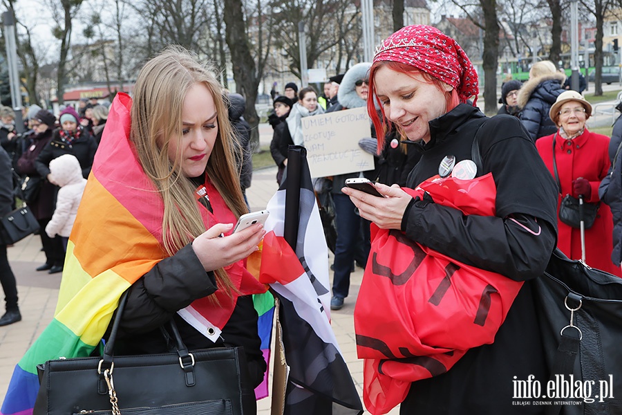 Elblążanki zastrajkowały, fot. 11