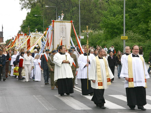 Procesja Bożego Ciała 2008 w Elblągu, fot. 10