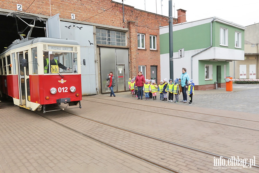 Maluchy z wizyt w zajezdni tramwajowej, fot. 20