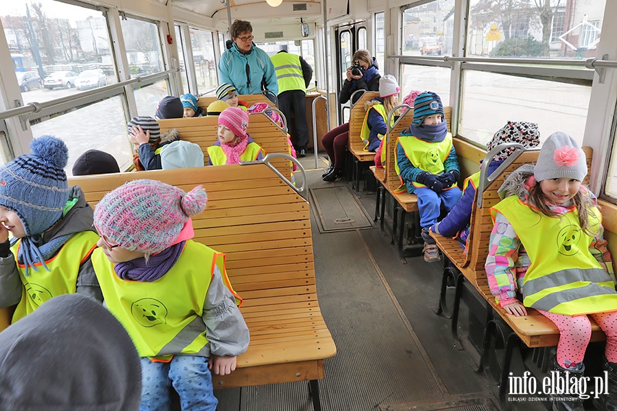 Maluchy z wizyt w zajezdni tramwajowej, fot. 27