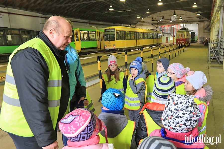 Maluchy z wizyt w zajezdni tramwajowej, fot. 31