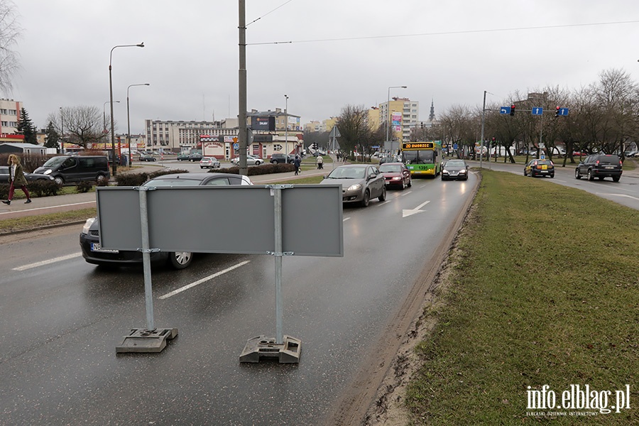 Aleja Grunwaldzka remont jezdni, fot. 9