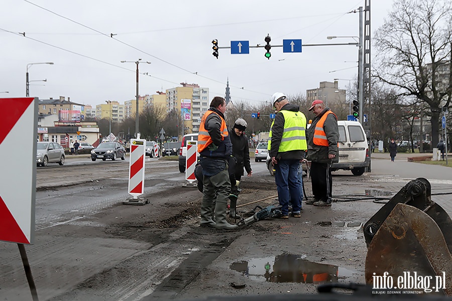 Aleja Grunwaldzka remont jezdni, fot. 20