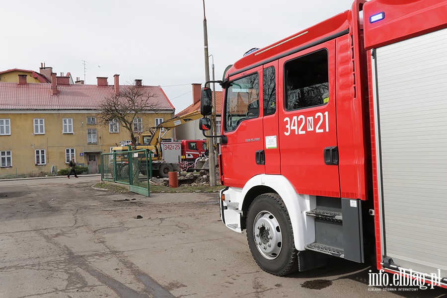 Przysypany ziemią w wykopie PSS Grochowska, fot. 3