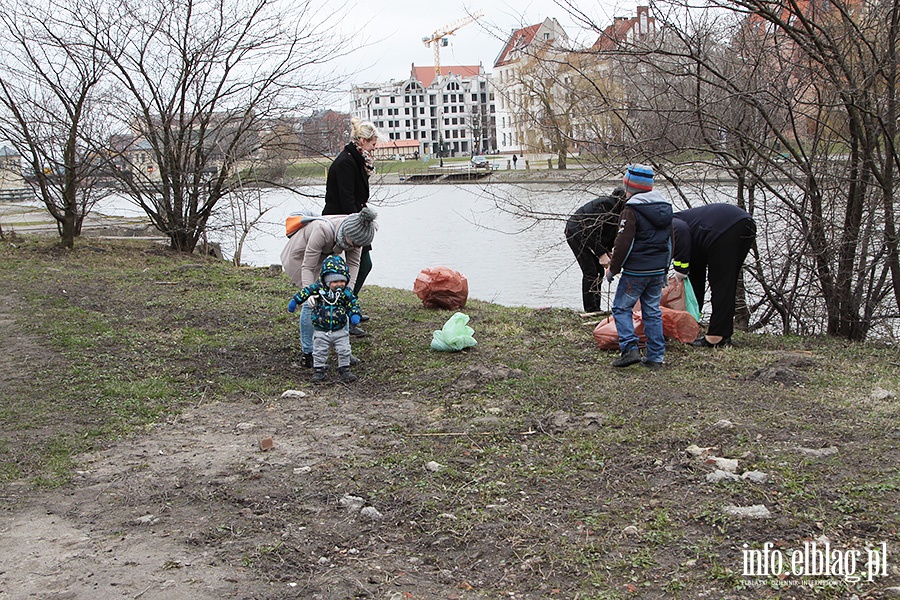 Sprzątanie rzeki Elbląg, fot. 20