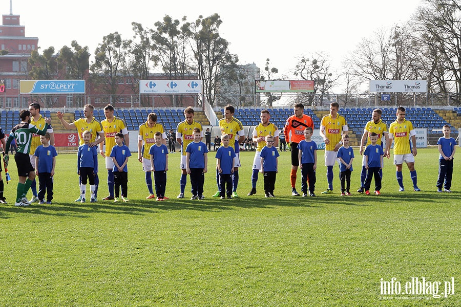 Olimpia Elblg - GKS Bechatw, fot. 1