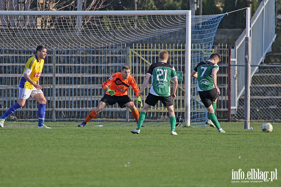 Olimpia Elblg - GKS Bechatw, fot. 57