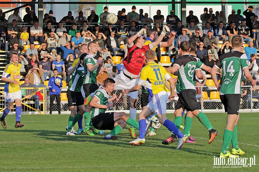 Olimpia Elblg - GKS Bechatw, fot. 62