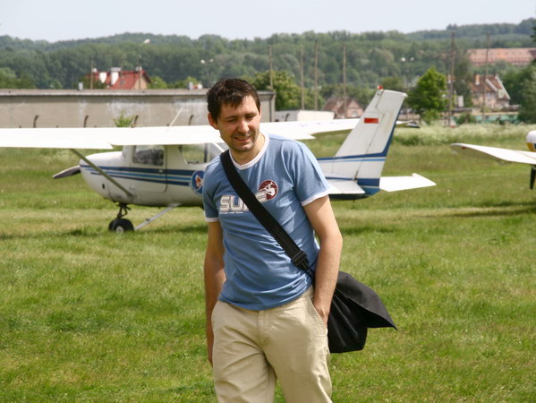 Rajd dziennikarzy i pilotw w Aeroklubie Elblskim, fot. 4