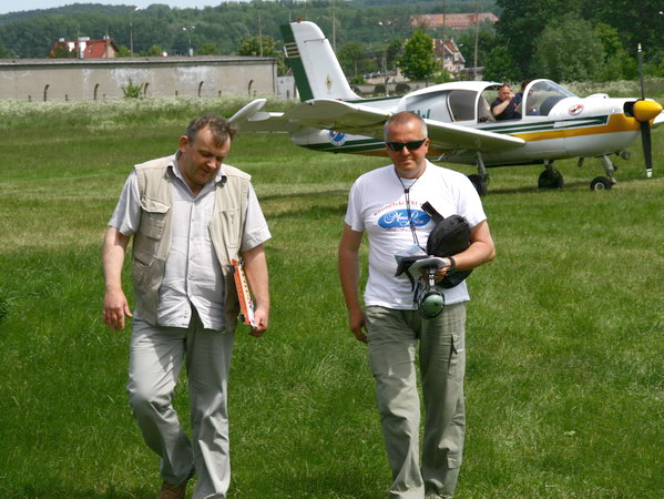 Rajd dziennikarzy i pilotów w Aeroklubie Elbląskim, fot. 14