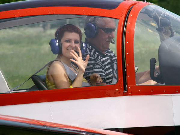 Rajd dziennikarzy i pilotów w Aeroklubie Elbląskim, fot. 16