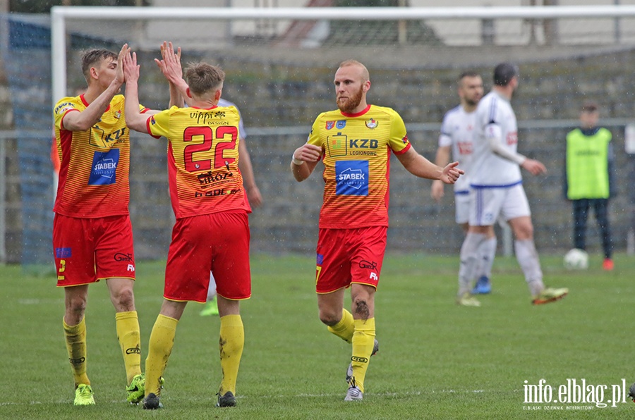 Olimpia Elblg - Legionovia Legionowo, fot. 34