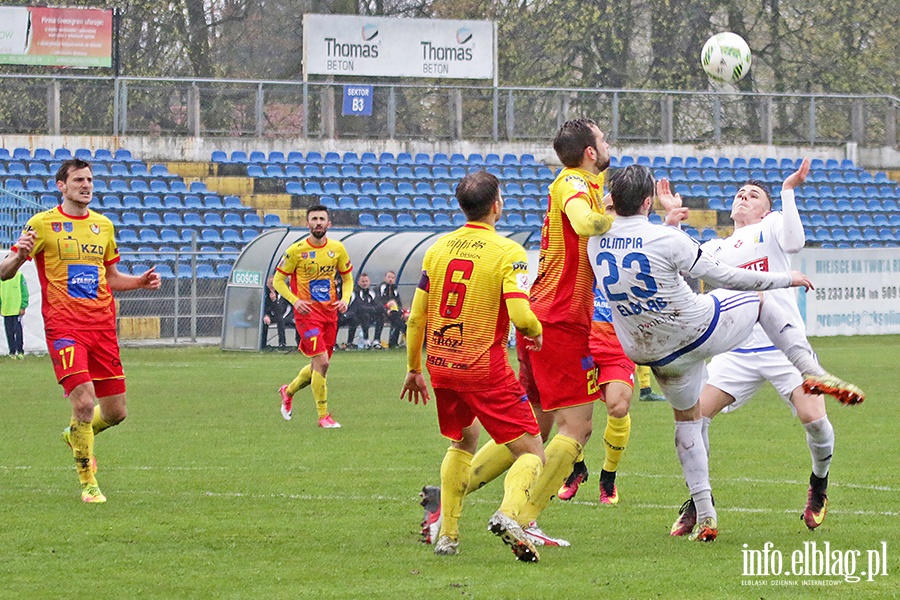 Olimpia Elblg - Legionovia Legionowo, fot. 54