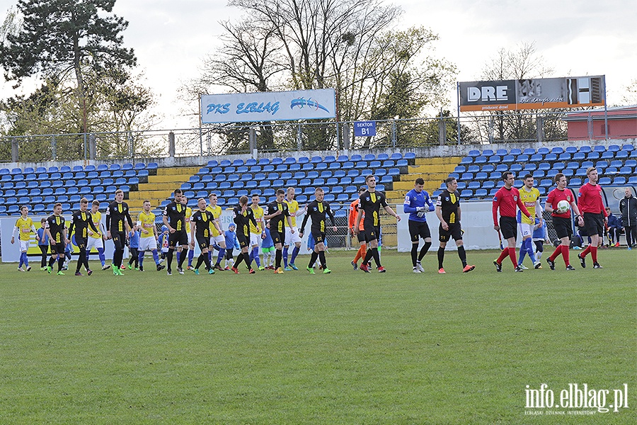 Olimpia Elblg - Siarka Tarnobrzeg, fot. 2