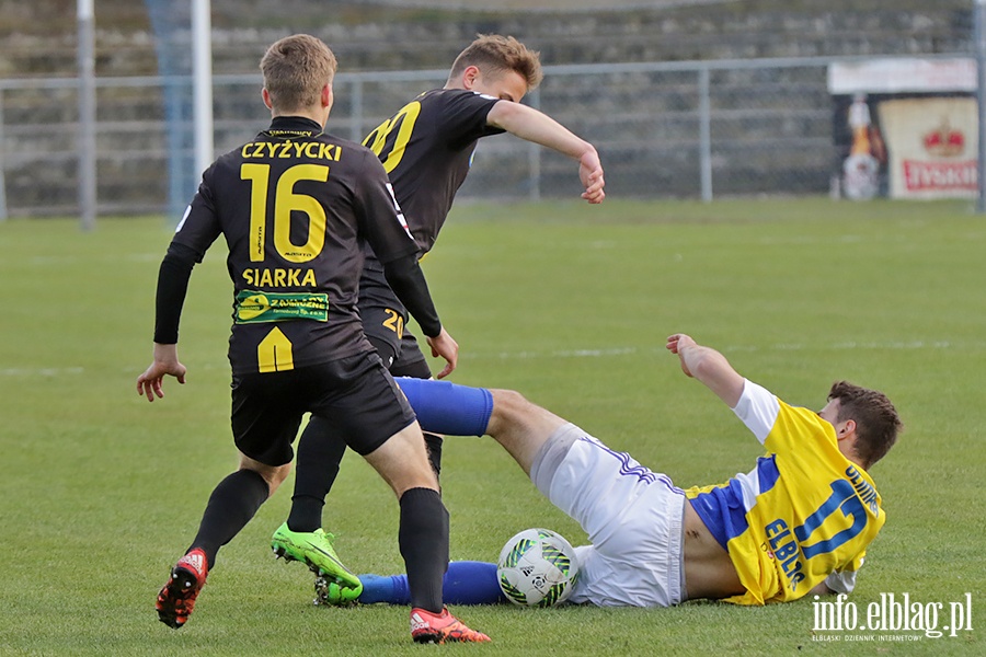 Olimpia Elblg - Siarka Tarnobrzeg, fot. 6