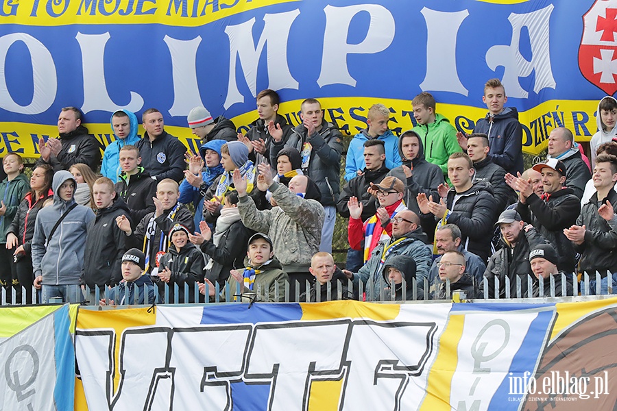 Olimpia Elblg - Siarka Tarnobrzeg, fot. 10