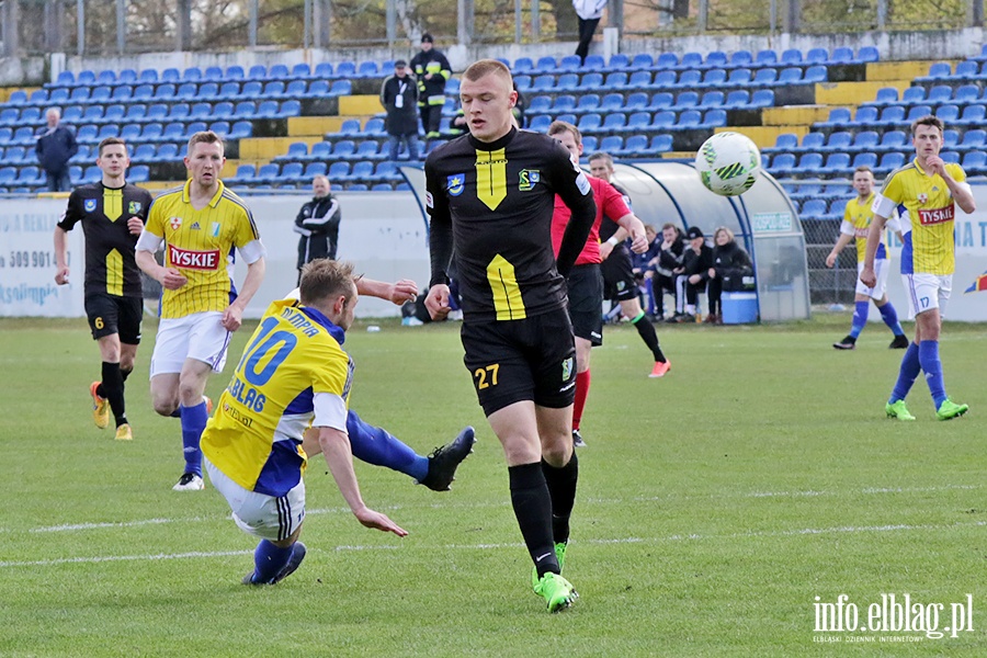 Olimpia Elblg - Siarka Tarnobrzeg, fot. 16