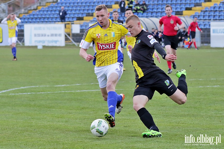 Olimpia Elblg - Siarka Tarnobrzeg, fot. 20
