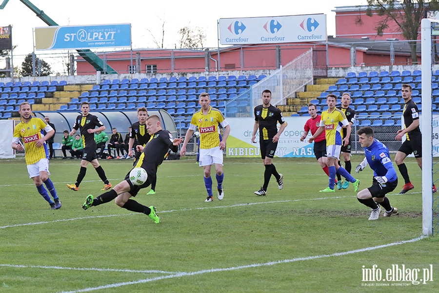 Olimpia Elblg - Siarka Tarnobrzeg, fot. 21