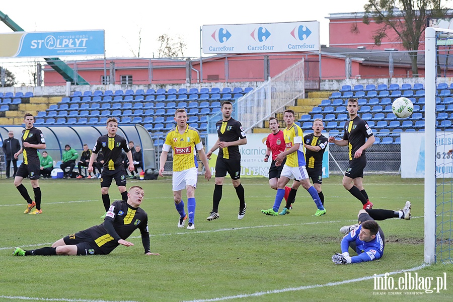 Olimpia Elblg - Siarka Tarnobrzeg, fot. 22