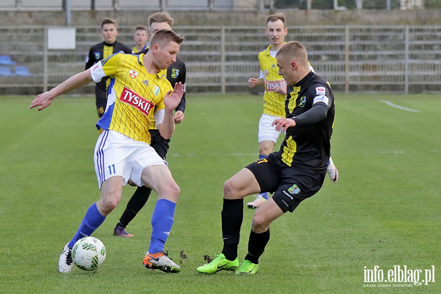 Olimpia Elblg - Siarka Tarnobrzeg, fot. 24