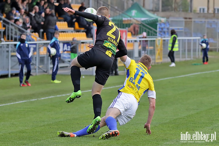 Olimpia Elblg - Siarka Tarnobrzeg, fot. 25