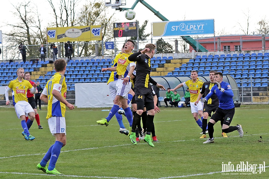 Olimpia Elbląg - Siarka Tarnobrzeg, fot. 34