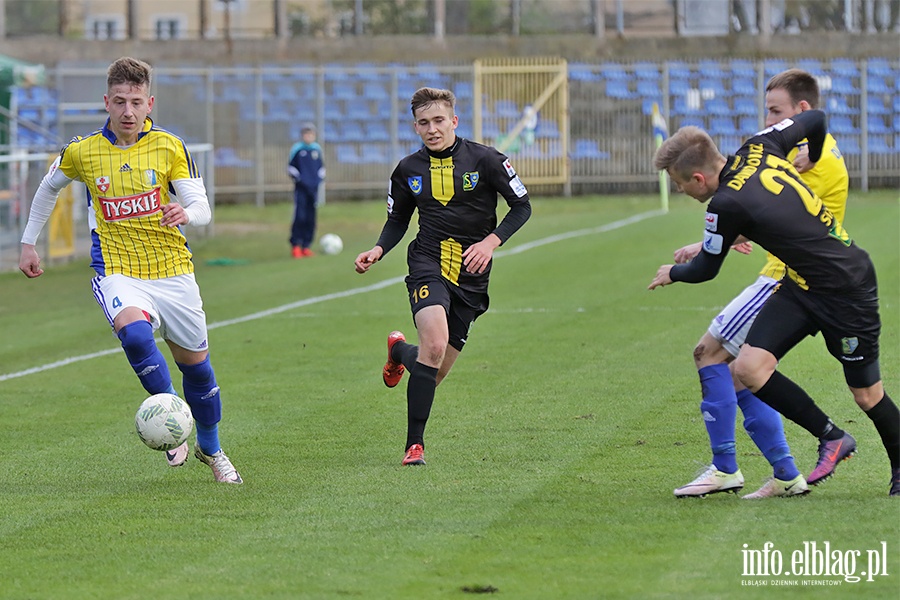 Olimpia Elblg - Siarka Tarnobrzeg, fot. 35