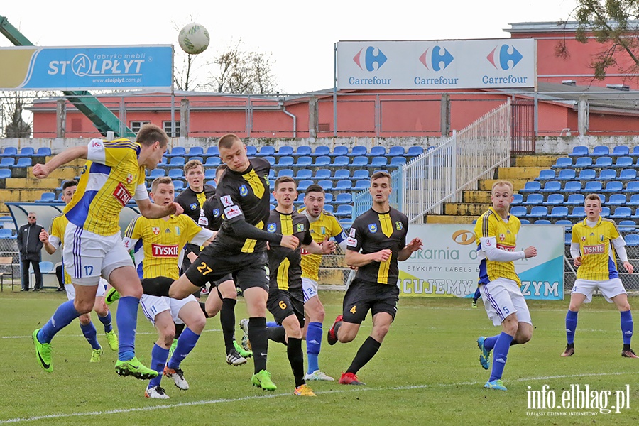 Olimpia Elblg - Siarka Tarnobrzeg, fot. 37