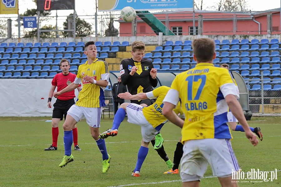 Olimpia Elbląg - Siarka Tarnobrzeg, fot. 38