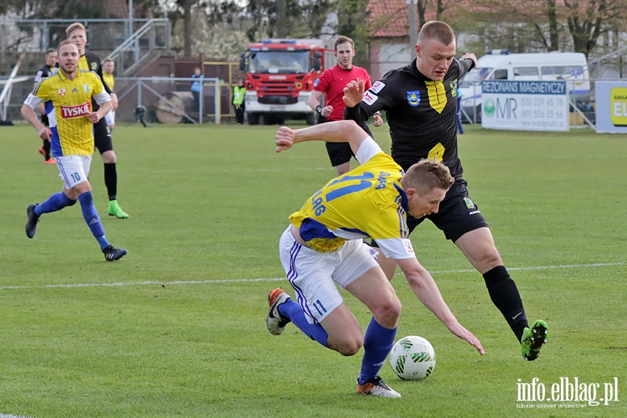 Olimpia Elblg - Siarka Tarnobrzeg, fot. 41