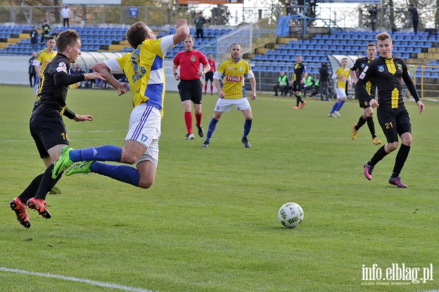 Olimpia Elblg - Siarka Tarnobrzeg, fot. 44