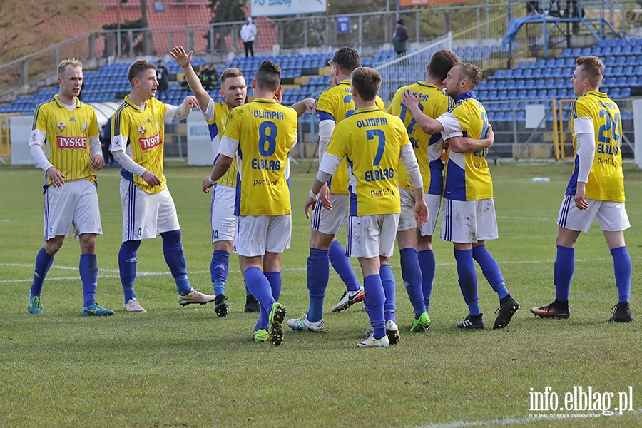 Olimpia Elblg - Siarka Tarnobrzeg, fot. 48