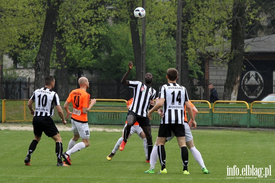 Huragan Wołomin - Concordia Elbląg 1:0, fot. 2