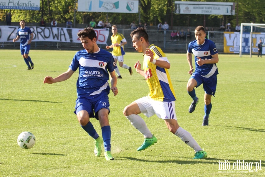 II liga: Olimpia Elblg - Puszcza Niepoomice 1:3, fot. 2