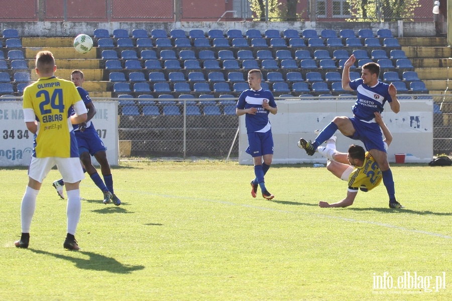 II liga: Olimpia Elblg - Puszcza Niepoomice 1:3, fot. 3