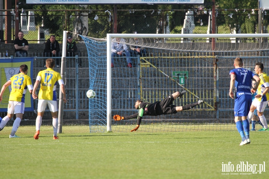 II liga: Olimpia Elblg - Puszcza Niepoomice 1:3, fot. 16