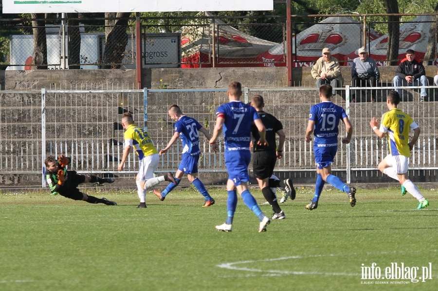 II liga: Olimpia Elblg - Puszcza Niepoomice 1:3, fot. 18